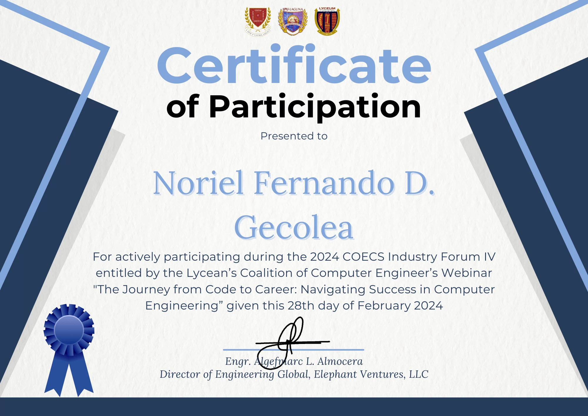 "The Journey from Code to Career"